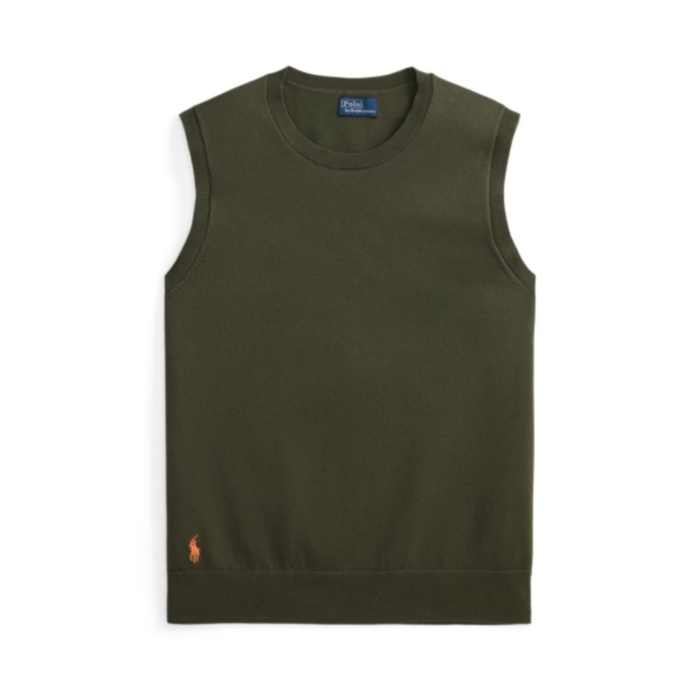 Ralph Lauren Dark Olive Sleeveless Top